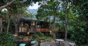 Eco lodge surrounded by rainforest in Belihuloya Sri Lanka