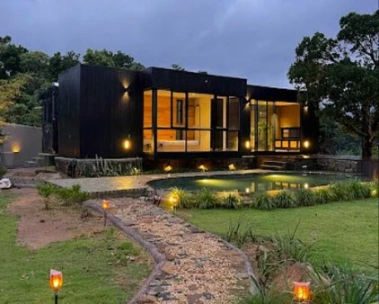 Luxury eco villa surrounded by forests and mountains in Riverston Sri Lanka